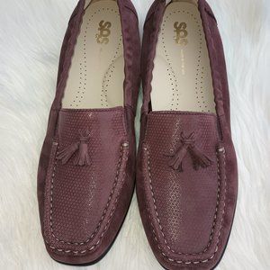 SAS Hope Suede Leather Slip On Loafers